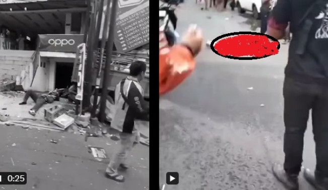 Video Truk Tronton Alami Rem Blong di Ngaliyan Semarang, Korban Bergelimpangan